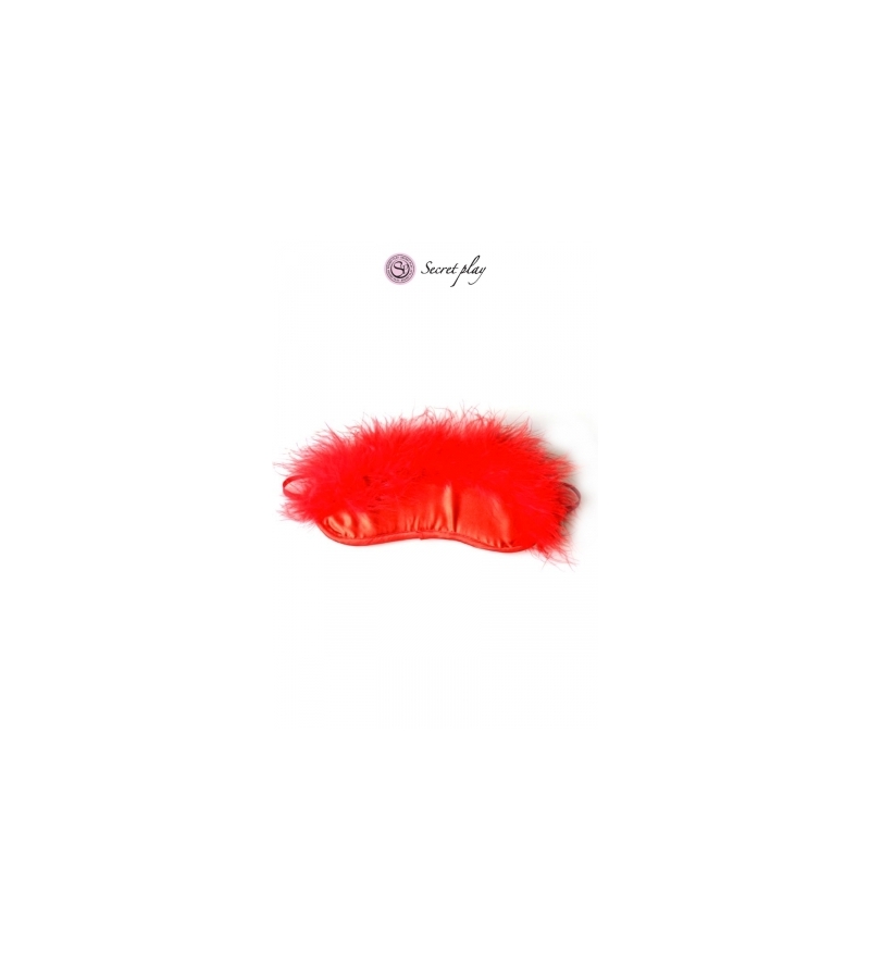 Bandeau rouge marabou - Secret Play