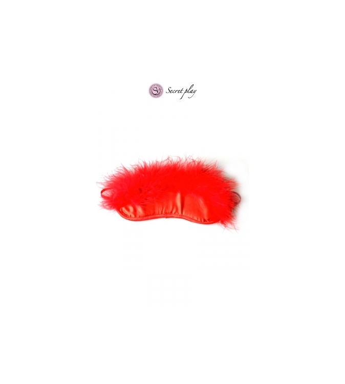 Bandeau rouge marabou - Secret Play