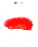 Bandeau rouge marabou - Secret Play