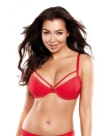 Soutien-gorge push-up rouge V-10351 - Axami