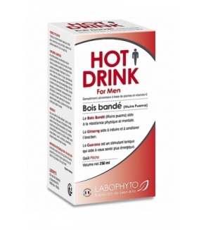 HOT DRINK Homme bois bandé 250 ml