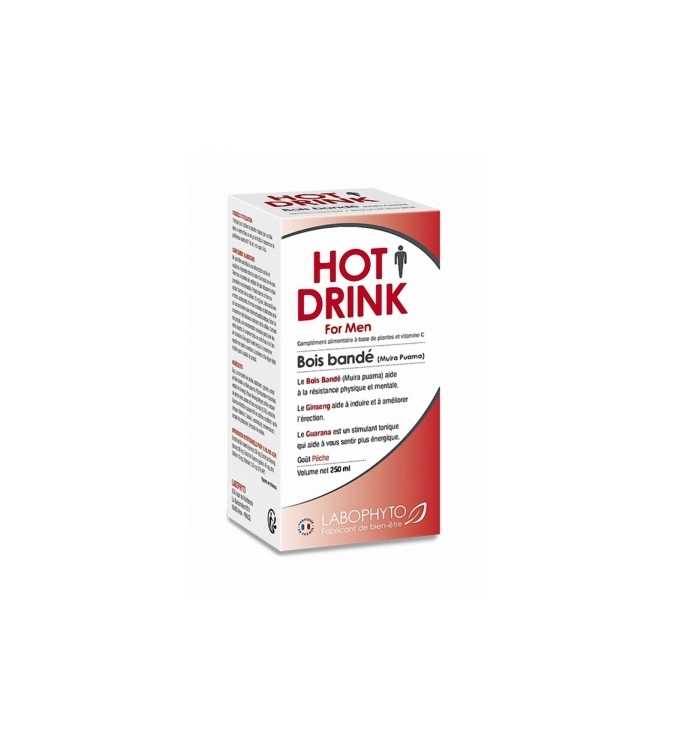 HOT DRINK Homme bois bandé 250 ml