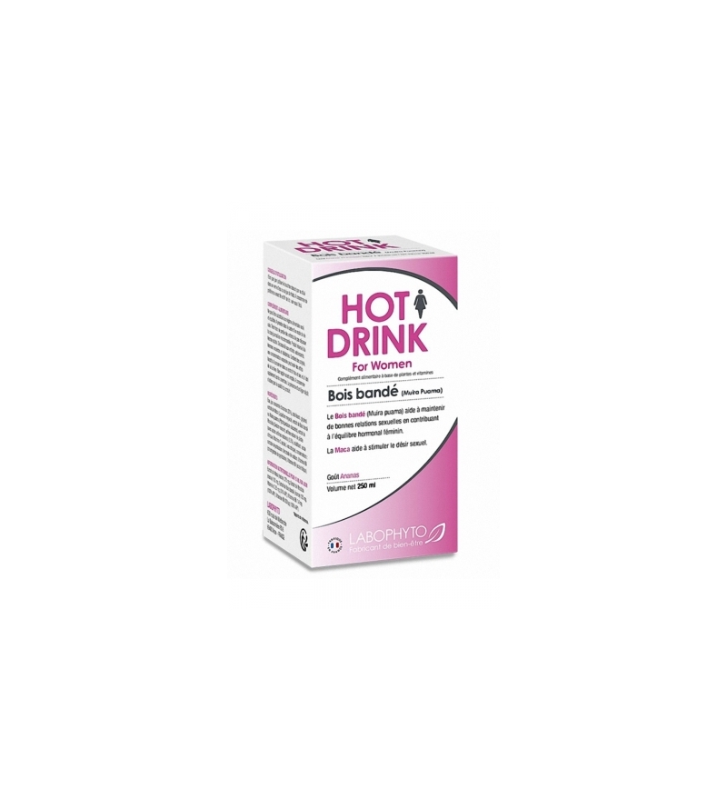 HOT DRINK Femme bois bandé 250 ml