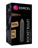 Mini vibro Rocket Bullet noir - Dorcel