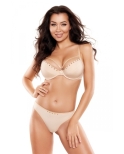 Soutien-gorge push-up beige V-10341 - Axami