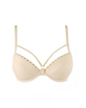 Soutien-gorge push-up beige V-10341 - Axami