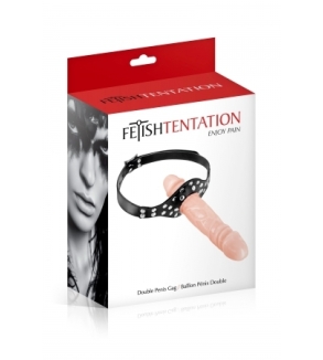 Bâillon double gode - Fetish Tentation