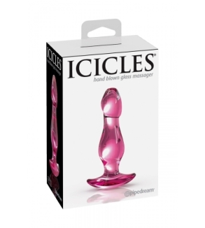 Plug anal verre Icicles n° 73