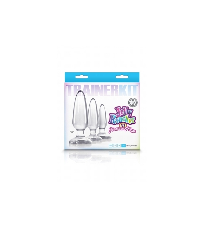 Kit d'entrainement anal Jelly Rancher Transparent