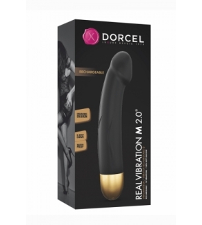 Vibro rechargeable Real Vibration gold M 2.0 - Dorcel