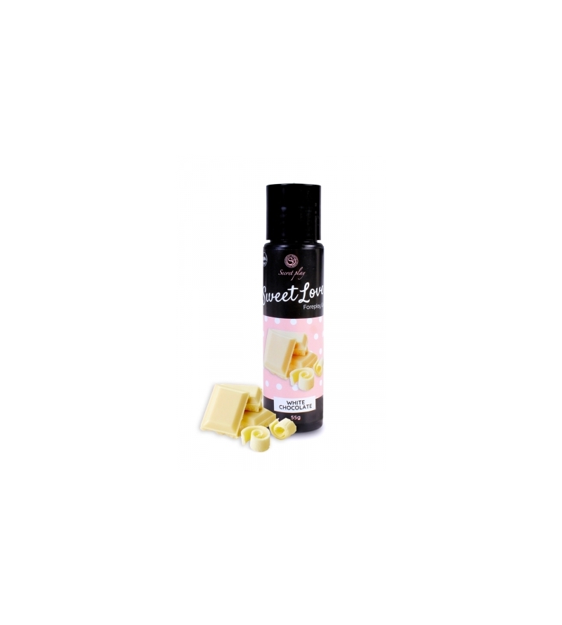 Lubrifiant comestible chocolat blanc - 60ml