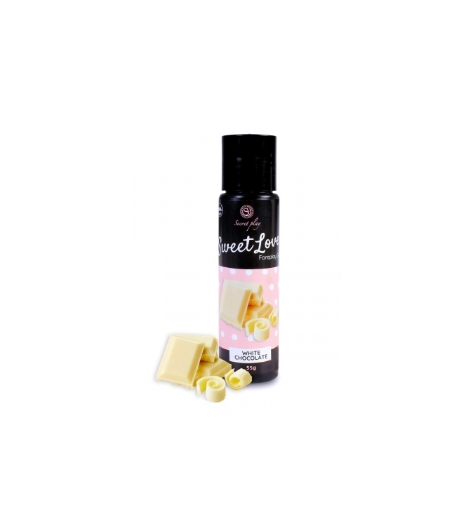 Lubrifiant comestible chocolat blanc - 60ml