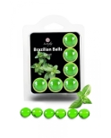 6 Brazilian Balls - menthe