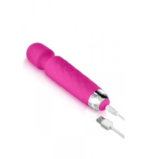 Vibro Love Wand rechargeable rose - Yoba