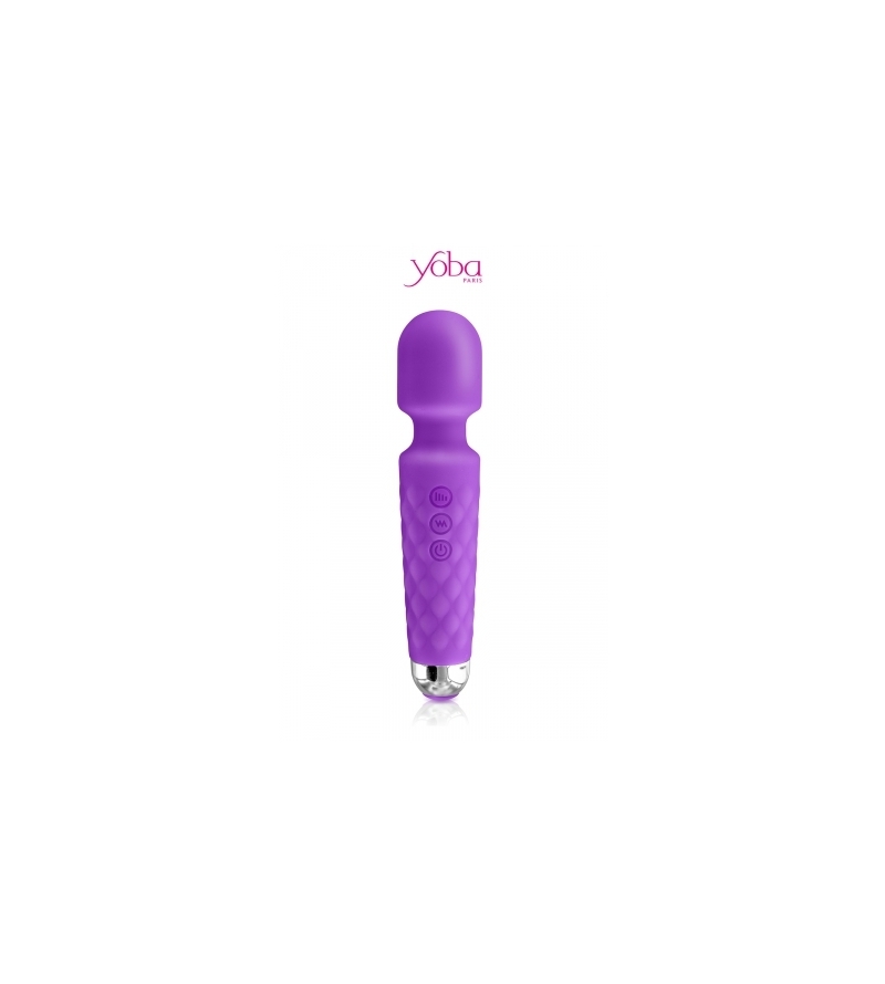 Vibro Love Wand rechargeable violet - Yoba