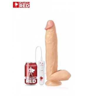 Vibro XXL The Power 31 x 6 cm - Captain Red