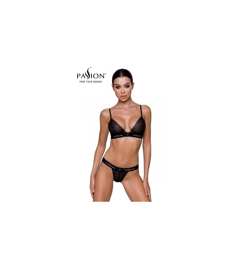 Ensemble lingerie Glamis - Noir