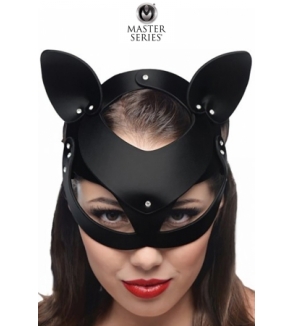 Masque de chat en cuir Bad Kitten