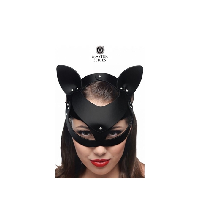 Masque de chat en cuir Bad Kitten