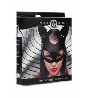 Masque de chat en cuir Bad Kitten