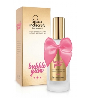 Lubrifiant et massage Bubble Gum