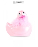 Mini canard vibrant Duckie Paris - rose