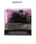 Mini canard vibrant Duckie Paris - noir