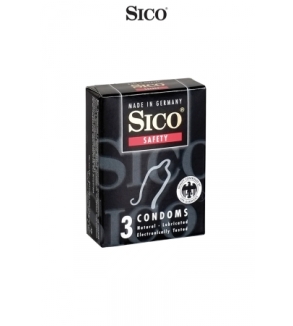 3 préservatifs Sico SAFETY