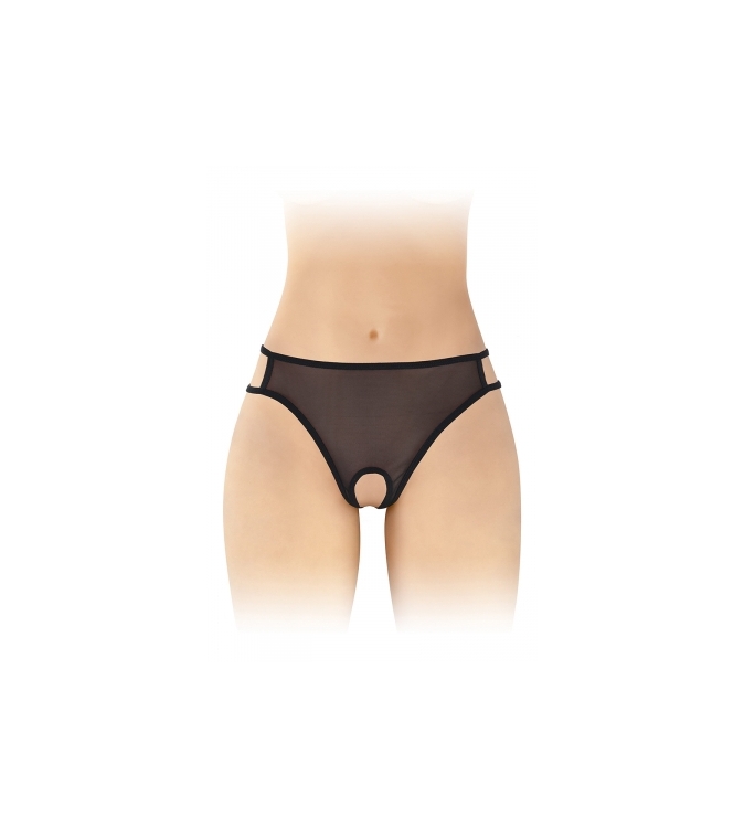 Culotte ouverte Ophelia - noir