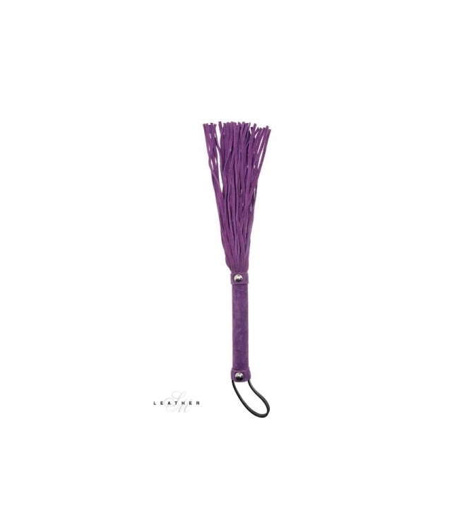 Martinet en cuir violet