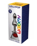 Plug bijou Lollypop rouge S - Wooomy