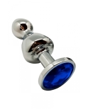 Plug bijou Lollypop bleu L - Wooomy