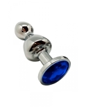 Plug bijou Lollypop bleu M - Wooomy