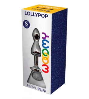 Plug bijou Lollypop transparent S - Wooomy