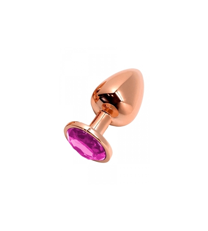 Plug bijou Tralalo rose L - Wooomy