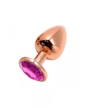 Plug bijou Tralalo rose S - Wooomy