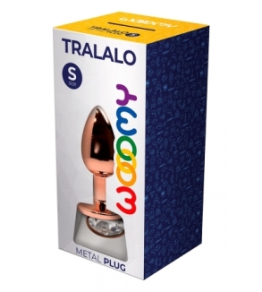 Plug bijou Tralalo transparent S - Wooomy