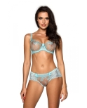 Soutien-gorge dentelle bleu V-10131 - Axami