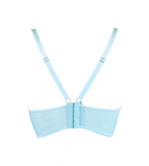 Soutien-gorge dentelle bleu V-10121 - Axami