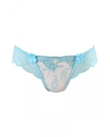 String tanga bleu V-10128 - Axami