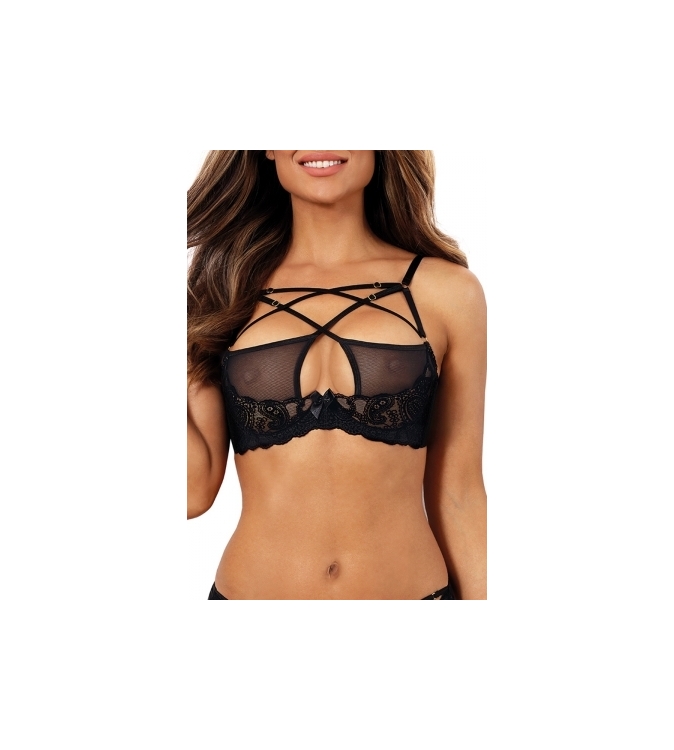 Soutien-gorge noir V-10051 - Axami