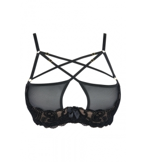 Soutien-gorge noir V-10051 - Axami