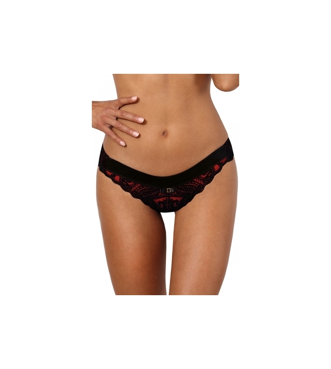 String rouge et noir  V-10048 - Axami