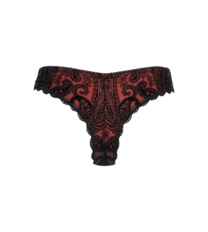 String rouge et noir  V-10048 - Axami