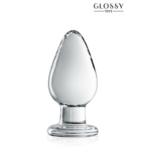 Plug anal verre Glossy Toys n° 25 Clear