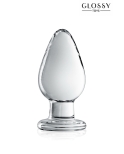 Plug anal verre Glossy Toys n° 25 Clear