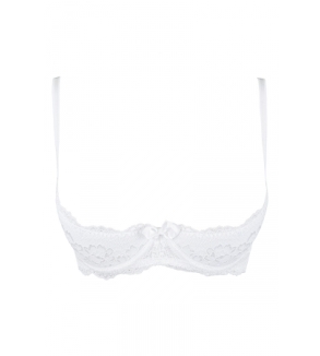 Soutien-gorge ouvert blanc V-9821 - Axami