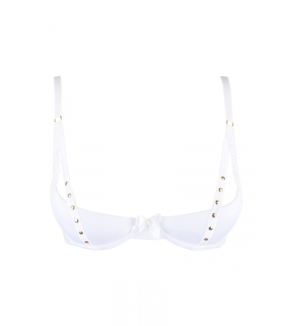 Soutien-gorge seins nus blanc V-9791 - Axami